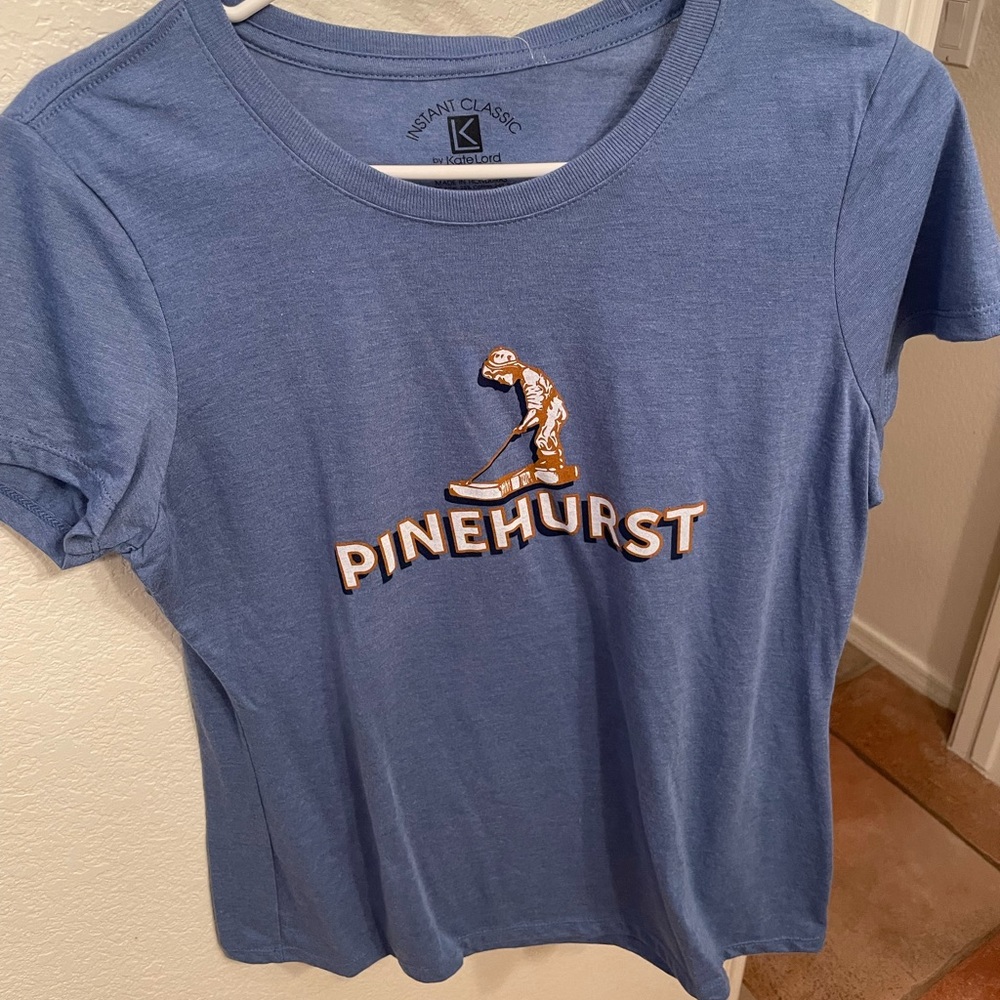 NWT Pinehurst Blue Tee size M